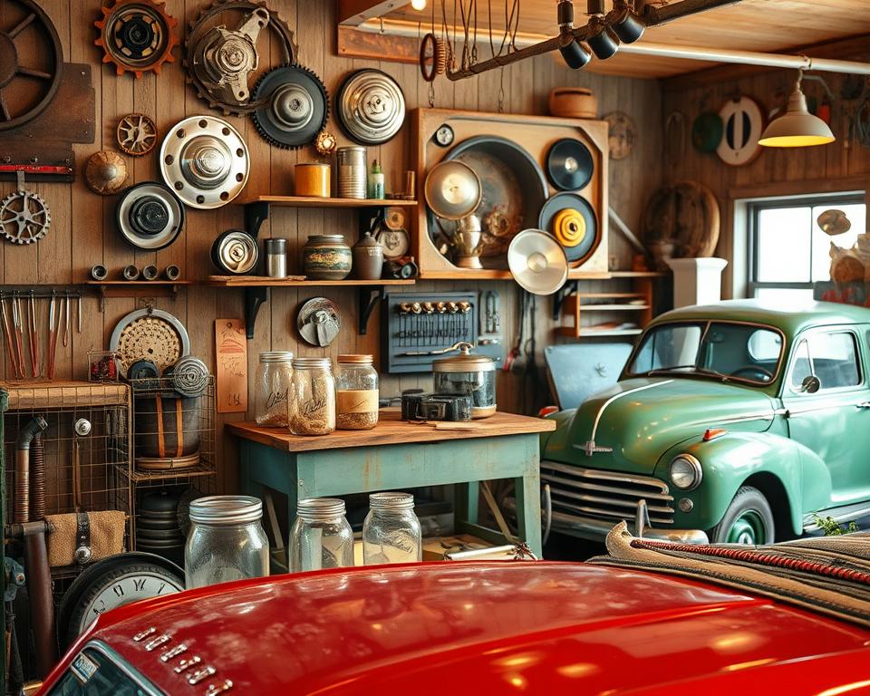 DIY-Dekoideen im Oldtimer-Stil