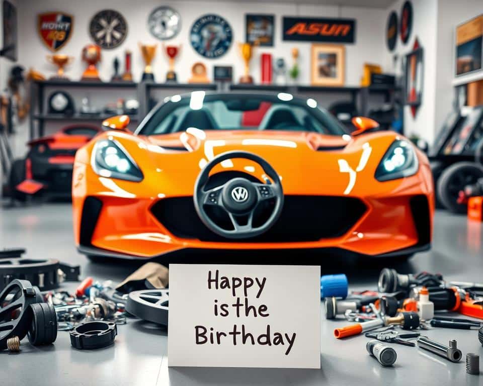 Geburtstagssprüche für Autofans