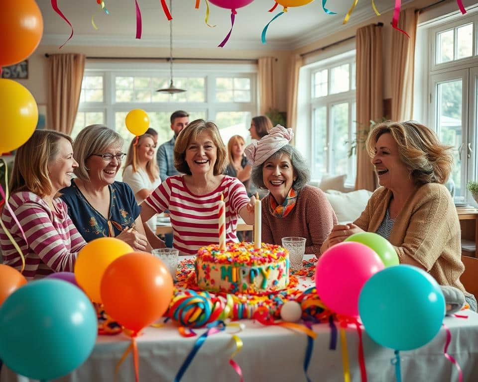 Lustige Party Deko 54. Geburtstag Frau