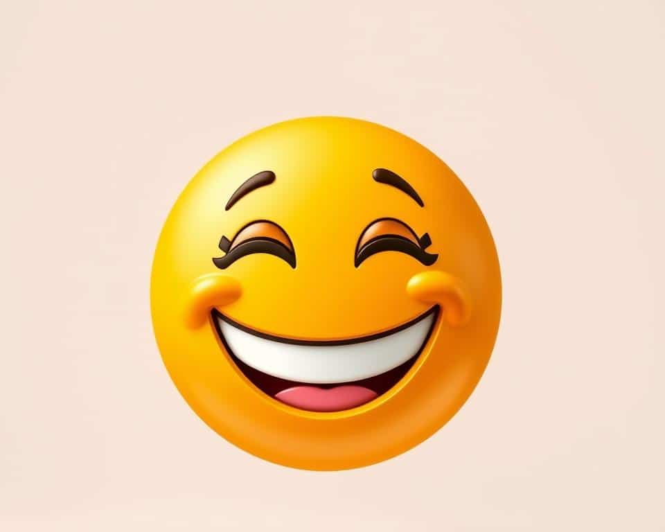 fröhlicher Emoji