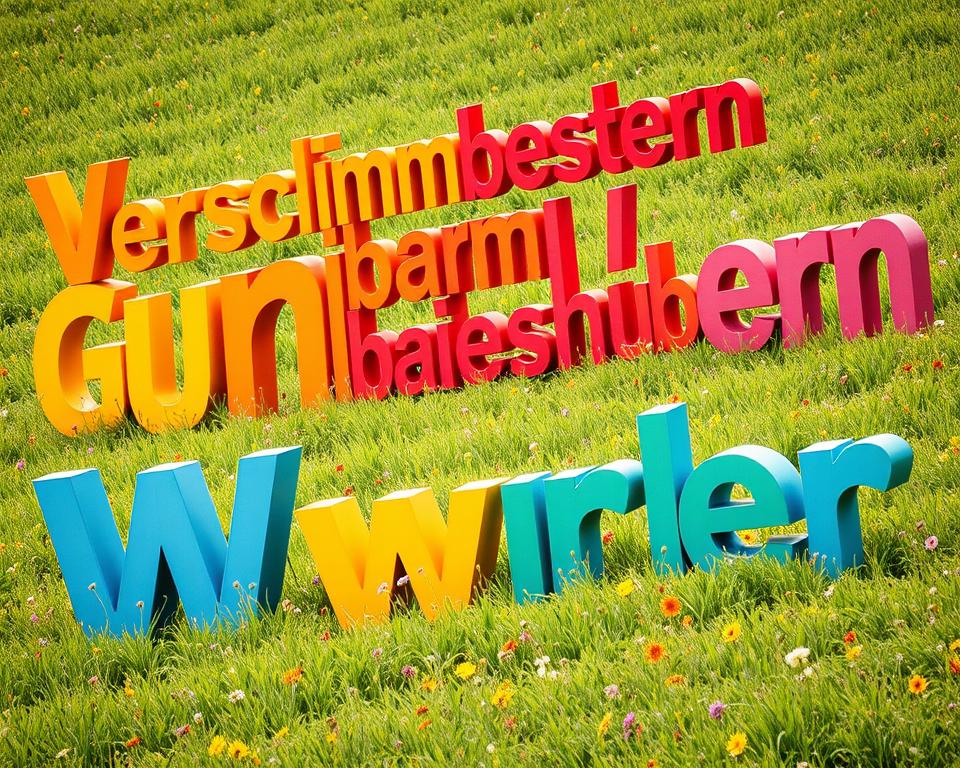 lustige lange wörter