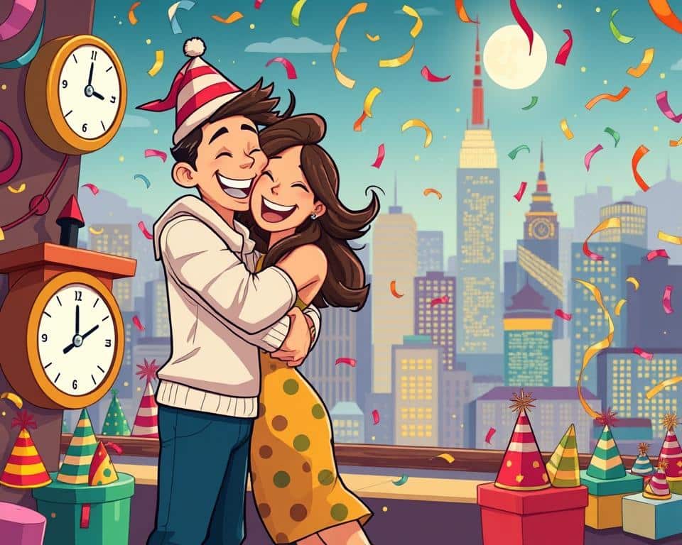 witziger silvester cartoon